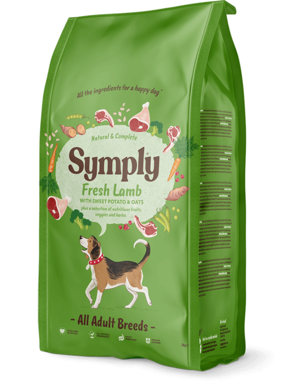 Symply Adult Lamb Dry Dog Food 6kg 1