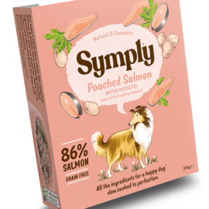 Symply Adult Salmon Potato Wet Dog Food Trays 7 X 395g 1