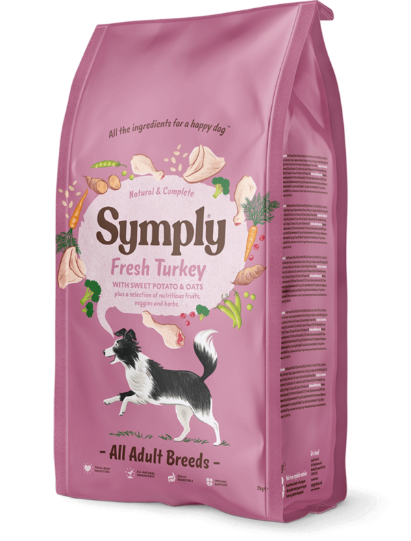 Symply Adult Turkey Dry Dog Food 6kg 1