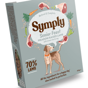 Symply Lamb Veg Senior Wet Dog Food Trays 7 X 395g 1