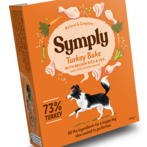 Symply Turkey Rice Wet Dog Food Trays 7 X 395g 1
