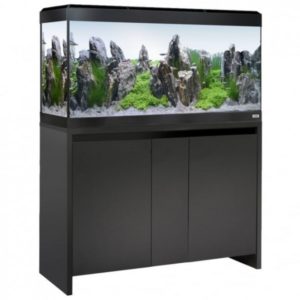 Roma 200 Led Aquarium Cabinet Set Black