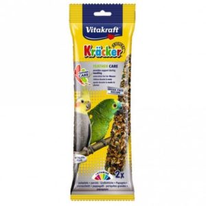 Vitakraft Kracker Feathercare Cockatiel Parrot Sticks 2 Pack P6640 17478 Medium