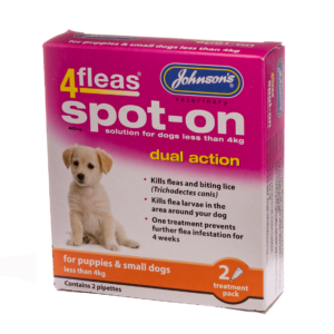 Johnsons 4fleas Spot On Puppies And Small Dogs 3d