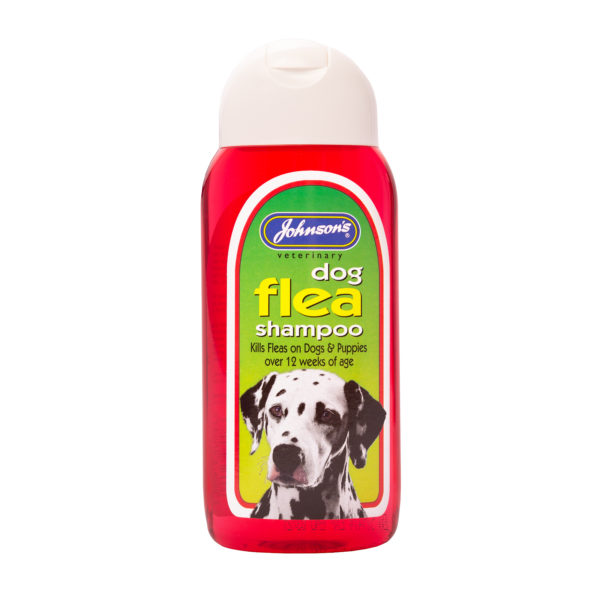 Johnsons Dog Flea Shampoo 200ml