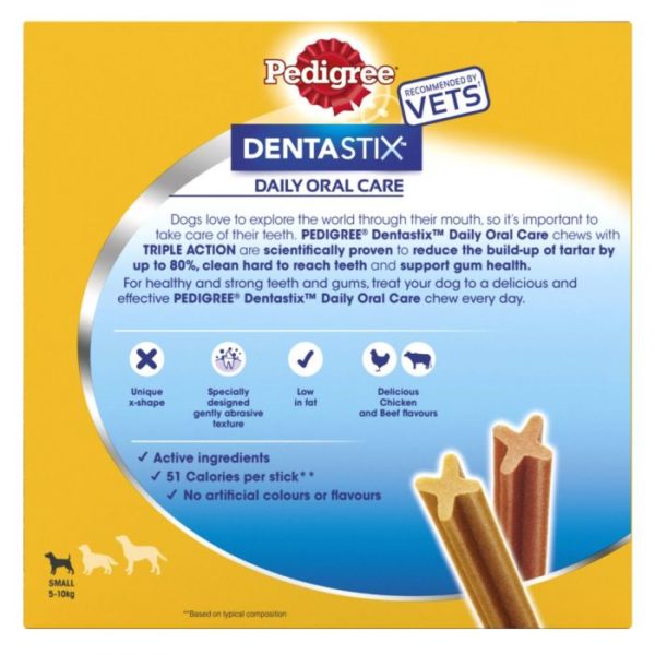 Pedigree Dentastix Daily Dental Chews Small Dog