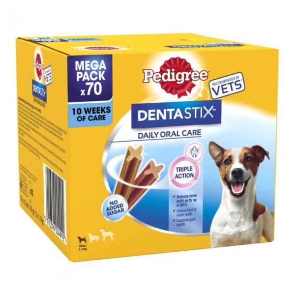 Pedigree Dentastix Daily Dental Chews Small Dog 70 Sticks