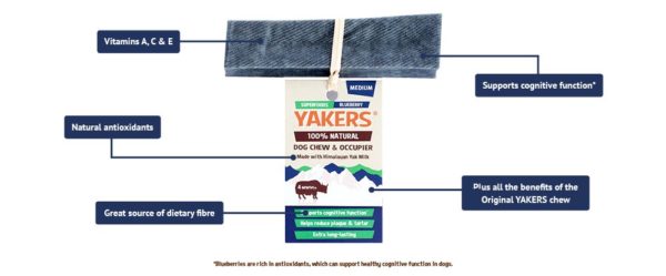 Yakers Blueberry Infographic