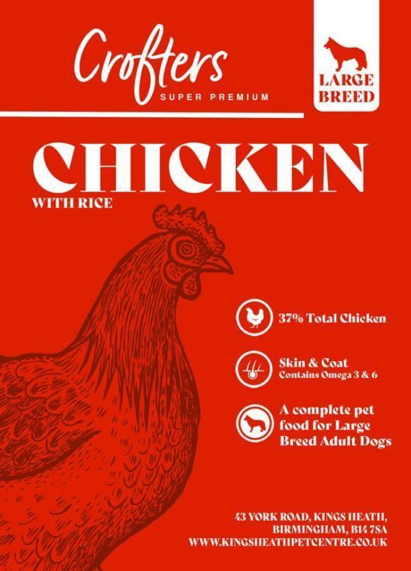 Crofters Super Premium Adult Large Breed Chicken