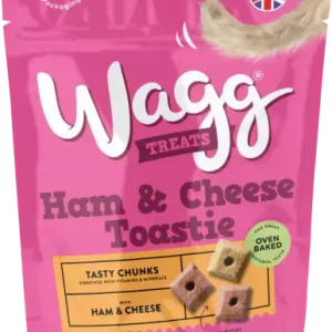 Wagg Ham Cheese Toastie Treats 125g