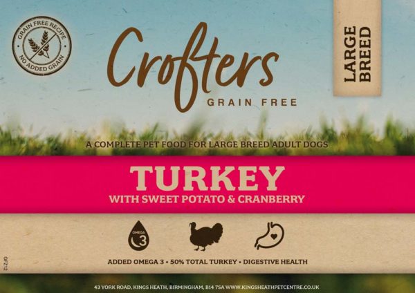 Grain Free Large Breed Turkey